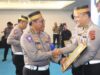 Direktorat Lalu Lintas Kepolisian Daerah (Polda) Sumatera Selatan (Sumsel) Menerima Penghargaan Sebagai Pelaksana E-Arsip BPKB Terbaik Zona B