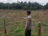 KAPOLSEK MUARA KUANG BESERTA ANGGOTA MELAKSANAKAN CEK LOKASI LAHAN PENANAMAN BENIH JAGUNG UNGGUL PROGRAM KETAHANAN PANGAN DI DESA TANABANG ULU KEC. MUARA KUANG 