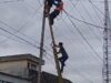 Viral Pekerja Tewas Kesetrum Yang Tergantung Di Tiang Listrik Di LubukLinggau DiDuga Tanpa K3.