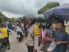 Berikan Rasa Aman dan Nyaman kepada Masyarakat di Bulan Suci Ramadhan, Polsek Rantau Alai Patroli di Pasar Bedug