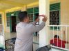 AIPDA Asepriyanta Tempel Stiker Himbauan 3C dan Kamtibmas di Wilayah Hukum Polsek Muara Kuang