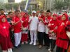 KETUA IPARI SUMSEL IKUTI CAR FREE DAY MAWLID FUNWALK KEMENAG RI.