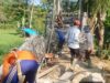 Polri Hadir Membangun Jembatan Gantung Merah Putih Presisi Bersama Warga di Kec. Cigemblong Kab.Lebak