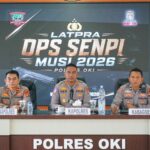 Kapolres OKI Buka Latpraops Senpi Musi 2026, Siapkan Personel Wujudkan Kamtibmas Kondusif