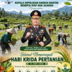 Peringati Hari Krida Pertanian 2026, Kapolda Banten Ajak Perkuat Ketahanan Pangan Nasional