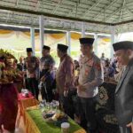 Kapolsek Muara Kuang Dampingi Kapolres Ogan Ilir Hadiri Haflah Santri ke-15 Pondok Pesantren Darul Funun
