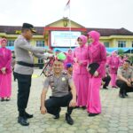 75 Personel Polres OKI Naik Pangkat, Momentum Meningkatkan Profesionalisme Pengabdian