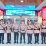 Serah Terima Jabatan Sejumlah Kapolsek Tandai Penyegaran Organisasi di Polres OKI