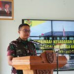 Kodim 0402/OKI Gelar Pembinaan Kesadaran Bela Negara Bersama Keluarga Besar TNI