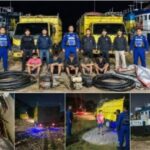 Polda Sumsel Gagalkan Penyelundupan 21 Ton Solar Ilegal di Perairan Gandus, Lima Pelaku Diamankan