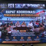 Pastikan BBM Tepat Sasaran, Wakapolda Sumsel Pimpin Rakor Pengawasan Distribusi Energi