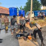 Polres Cilegon Salurkan 13.000 Liter Air Bersih untuk Warga Terdampak Kekeringan