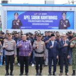 Polrestabes Palembang Percayakan Forum Cakar Sriwijaya DPC Kota Palembang Pimpin Apel Sabuk Kamtibmas