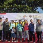 Kapolsek Muara Kuang dan Personel Semarakkan Bhayangkara Fun Run Ogan Ilir 2026