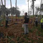 Personel Polsek Muara Kuang Pasang Police Line di Lahan Karhutla, Pemilik Lahan Masih Dalam Penyelidikan