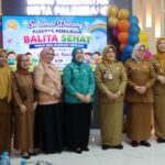 Ketua TP PKK Kota Palembang Dewi Sastriani Hadiri Lomba Balita Sehat Tingkat Kecamatan se-Kota Palembang