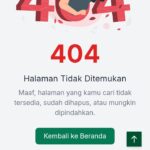 “LAPORAN KEUANGAN HILANG: WEBSITE BAZNAS KOTA BENGKULU TAMPILKAN ERROR 404”
