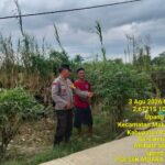 Bhabinkamtibmas Polsek Muara Telang Sosialisasikan Pencegahan Karhutla dan Dorong Program P2B di Desa Upang Makmur