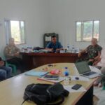 Sinergitas TNI-Polri dan Perusahaan, Kapolsek serta Danramil Muara Kuang Ajak PT BRK Cegah Karhutla