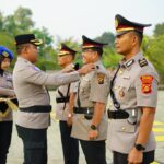 Polres OKI Gelar Sertijab 6 Perwira, Ini Daftar Jabatan Barunya