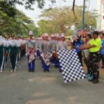 Semarak HUT RI, Koramil 08 Lemahabang Bersama Camat Cikarang Selatan Lepas 1.000 Peserta Lomba Gerak Jalan