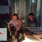Antisipasi Gangguan Kamtibmas Anggota Polsek Maja Polres Lebak Laksanakan Patroli Dialogis Malam Hari Bersama Warga