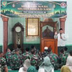 Peringatan Maulid Nabi Muhammad SAW Jadi Momentum Perkuat Iman dan Pengabdian Prajurit Korem 044/Gapo