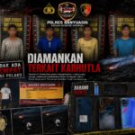 33 Hektar Lahan Hangus Dilalap Api, 4 Pelaku Pembakaran Diamankan Polres Banyuasin