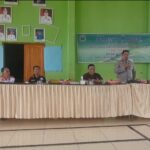 Bhabinkamtibmas Polsek Muara Kuang Sampaikan Larangan Karhutlah dalam Musdes Desa Sukajadi