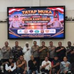 Tatap Muka Kapolrestabes Palembang Bersama Sabuk Kamtibmas, PAC Ilir Timur II Cakar Sriwijaya Hadir