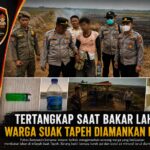 Tertangkap Saat Bakar Lahan, Warga Suak Tapeh Diamankan Polisi