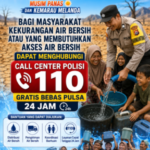 Hadapi Musim Kemarau, Polda Banten Siapkan Layanan Bantuan Air Bersih Melalui Call Center 110