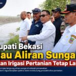 Plt Bupati Bekasi Tinjau Aliran Sungai, Pastikan Irigasi Pertanian Tetap Lancar