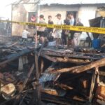 Kebakaran Rumah di Sungsang IV, Polisi Bergerak Cepat Amankan Lokasi dan Lakukan Pendataan Kerugian