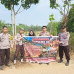 Hotspot Karhutla di OKI Turun Jadi 48 Titik, Polres OKI Tak Kendurkan Pencegahan