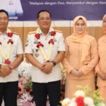 Pisah Sambut Kalapas Kelas I Palembang, Tongkat Kepemimpinan Beralih dari Pithra Jaya Saragih kepada Imam Purwanto