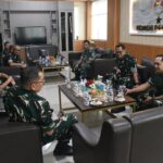 Kunjungi Korem 044/Gapo, Itjenad Lakukan Pengawasan dan Pemeriksaan Pelaksanaan Program Satuan