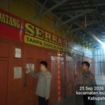 Anggota Polsek Leuwidamar Polres Lebak, Patroli Malam Hari Guna Mencegah Gangguan Kamtibmas