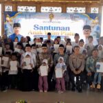 Kapolsek Rangkasbitung Polres Lebak Menghadiri Acara Santunan Anak Yatim Piatu di Hotel Rahaya Resort