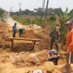 Dari Desa untuk Rakyat, Kodim 0509 Bangun Jembatan Beton 15 Meter di Cibarusah