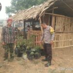 “Bhabinkamtibmas Polsek Talang Kelapa Aipda Andri Yana Susanto, Ajak Masyarakat Dukung Program Swasembada Pangan Nasional”.