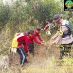 Patroli Terpadu Cegah Karhutla di Desa Pulau Muning, Hotspot Terdeteksi Nihil