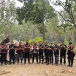 Polres OKI dan BNNK Gerebek Pondok di Kebun Duku, Empat Pria Diamankan