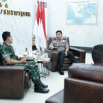 Lawatan Kerja ke Kodam II/Sriwijaya, Kapolda Sumsel Perkuat Sinergi TNI-Polri Jaga Stabilitas Daerah