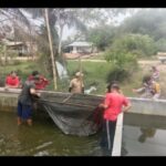 Dukung Swasembada Pangan Nasional, Bhabinkamtibmas Polsek Muara Padang Aipda M Ibrahim, Ajak Warga Desa Karang Anyar Kec. Muara Padang Kembangkan Pekarangan Produktif