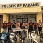 Polres OKI dan BNNK Tertibkan Lokasi Diduga Jadi Tempat Peredaran Narkotika di Serdang Menang