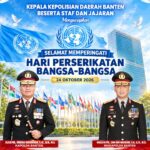 Kapolda Banten Ajak Masyarakat Perkuat Semangat Perdamaian dan Persatuan pada Hari PBB 2026
