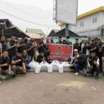 Tebar Kebaikan, Forum Cakar Sriwijaya Bagikan Ratusan Nasi Siap Saji kepada Masyarakat